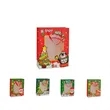 Christmas Gift Paper Bag w/ Clear Window
