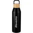 Aspen 24 oz Recycled Bottle w/ FSC® 100% Bamboo Li