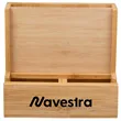 FSC® 100% Bamboo Photo Frame Desktop Organizer