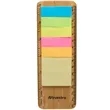 FSC® 100% Bamboo Ruler with Sticky Notes