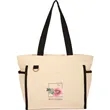 10oz Organic Cotton Accent Tote