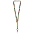5/8" Bridal Satin Lanyard - Sublimation