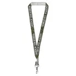 7/8" Bridal Satin Lanyard - Sublimation