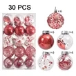 Shatterproof Clear Plastic Christmas Ball Ornaments