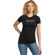 LBD - Next Level Women's CVC Tee - 2 DTF (FC, Back Neck)
