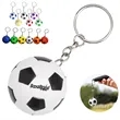 Soccer Ball Shaped Keychain
