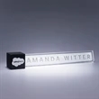Accent Crystal Desk Nameplate