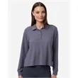 Adidas Women's Beyond Long Sleeve Loose Polo