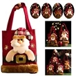 Canvas Christmas gift bag