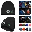 LED Bluetooth Acrylic Knit Beanie with Light