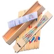 Classic Wooden Pick Up Sticks Game