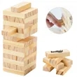 48PCS Wooden Stacking Block Tower Game for Custom Branding