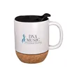 14 oz Ceramic Mug With Cork Base