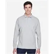 Devon & Jones Men's Pima Pique Long Sleeve Polo