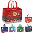 Christmas Reusable Non Woven Tote Bag