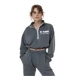 Flex Fleece Crop Half Zip