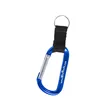Carabiner With Strap And Split Ring Keychain