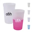 16oz Reusable Plastic Color Changing Mood Stadium Cups