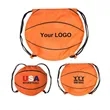 Polyester Basketball Drawstring Bag