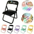 Colorful Stable Portable Mini Folding Chair Phone Stand
