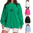 Custom Women's Oversized Crewneck Sweatshirt