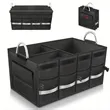 Luxury Collapsible Trunk Storage Organizer with Cooler