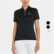 Callaway® Moist Wicking Women's Chev Zipper Polo Shirt