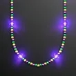 Royal Purple Light Jewels Mardi Gras Beads
