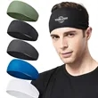 Solid Color Sweat-Absorbent Running Sports Headband