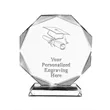 Crystal Recognition Award Trophy