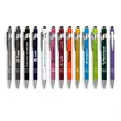 Alexandria Stylus Satin Soft Touch Click Metal Pen