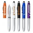 Flashlight and Stylus Metal Pen