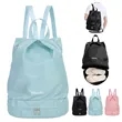 Gym Backpack Travel Bag with Shoe Compartment