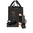 Wine Tote - 6 Bottle Bag w/ Removable Divider - Screen Print