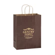 Matte Color Paper Shopper Bag - Foil Stamp