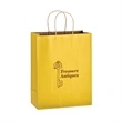 Matte Color Paper Shopper Bag - Flexo Ink
