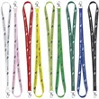 Universal Source® 5/8" Satin Screen Print Lanyard