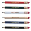 Round Golf Pencil with Eraser