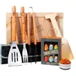 3-Piece Grilling Tool Set Crate