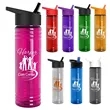 Garyline® Slim Fit Bottle with Flip-Straw Lid - 24 oz.