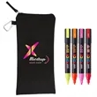 POSCA 4 Piece Neon Marker Set with Bag