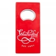 Rectangle Metal Bottle Opener with Magnet