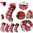 Knitted Christmas Stocking Ornament