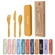 Reusable Travel Utensils Set with Case