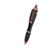 Squared Basset Satin Soft Touch Gel Performance Pen™ (Rose G