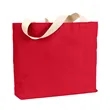 Bayside USA Made Cotton Canvas Jumbo Tote Bag