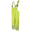 Bulwark Men's Hi-Visibility Flame-Resistant Rain Bib Over...