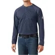 Bulwark Men's Tall Long Sleeve Henley