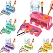 Paint Brush Cleaner Cartoon Train Brush Washer