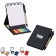 4 x 5.8 inch Standing Notepad with Sticky Notes, Tabs & Pen